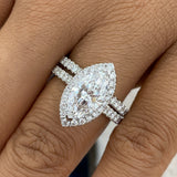 Luxe Diamond Set 2 Rings 3.2 ct TCW