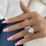 Amoria Diamond Set 2 Rings 3.1 ct TCW