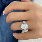 Amoria Diamond Set 2 Rings 3.1 ct TCW