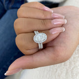 Amoria Diamond Set 2 Rings 3.1 ct TCW