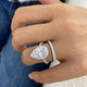 Emeline Diamond Set 2 Rings 4 ct TCW