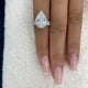 Emeline Diamond Set 2 Rings 4 ct TCW
