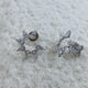 Diamond Stud Earrings 1.5 ct White Gold