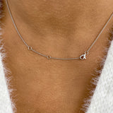 Diamond Pendant Necklace 2 ct White Gold