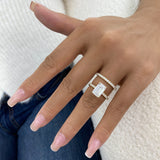 Arli Diamond Set 2 Rings 4 ct TCW