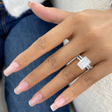 Vianelle Diamond Set 2 Rings 4.9 ct TCW