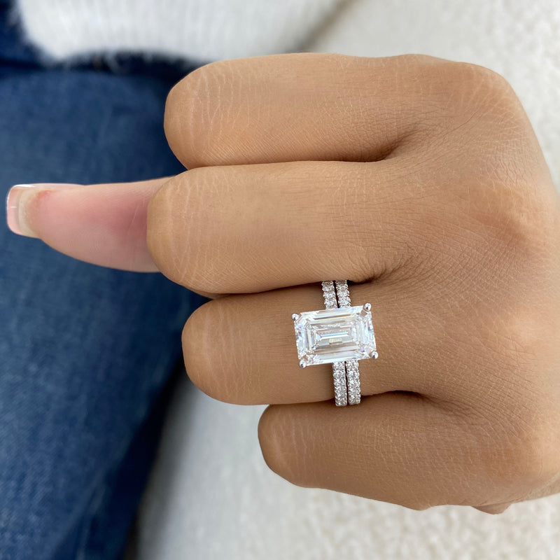 Vianelle Diamond Set 2 Rings 4.9 ct TCW