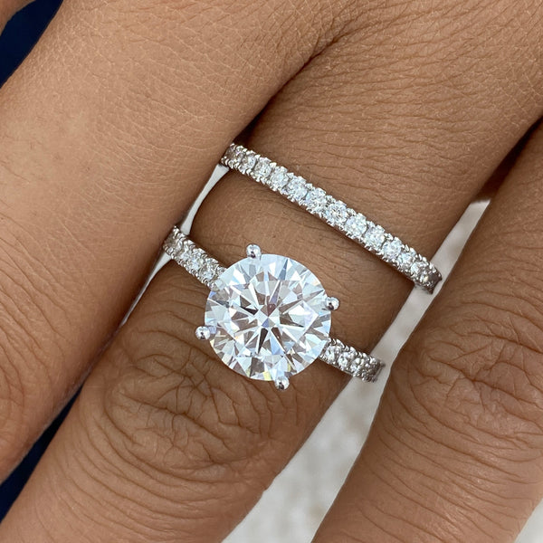 Solin Diamond Set 2 Rings 3.3 ct TCW