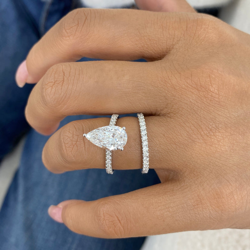 Celora Diamond Set 2 Rings 3.3 ct TCW