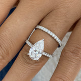 Celora Diamond Set 2 Rings 3.3 ct TCW