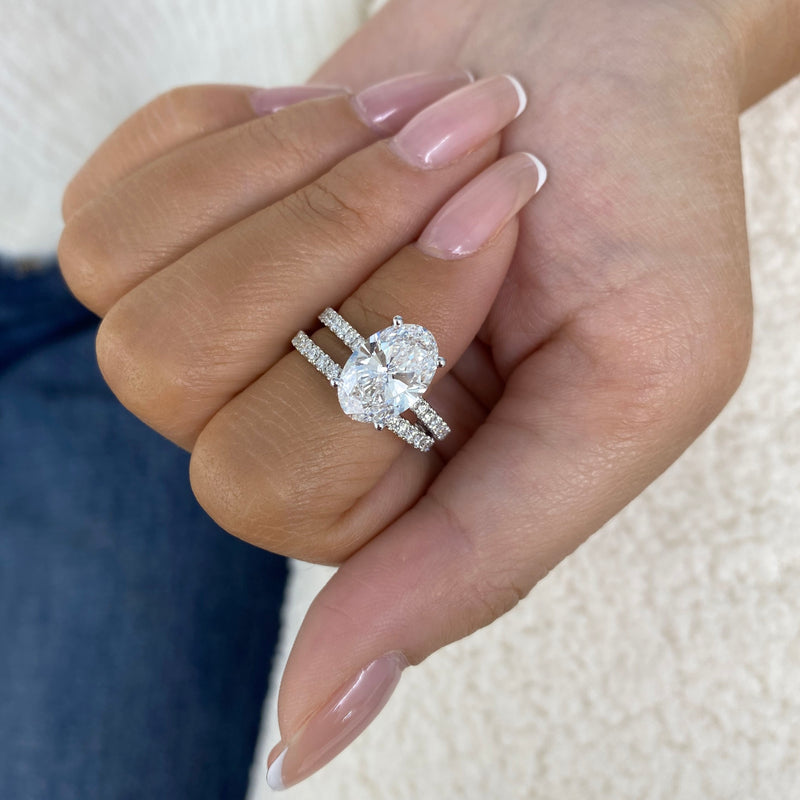 Cosmara Diamond Set 2 Rings 4 ct TCW