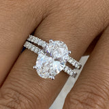 Cosmara Diamond Set 2 Rings 4 ct TCW