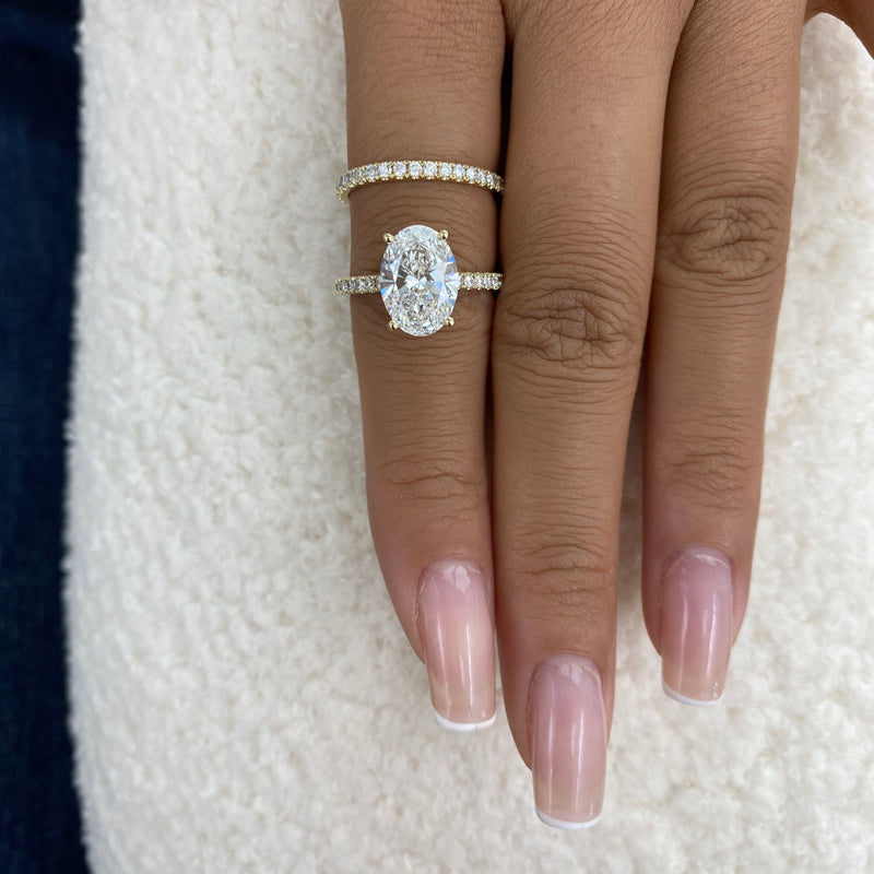 Astraelle Diamond Set 2 Rings 4 ct TCW