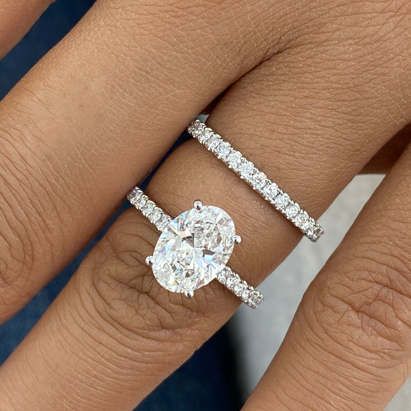 Stellaris Diamond Set 2 Rings 2.9 ct TCW