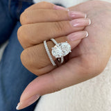 Lunavie Diamond Set 2 Rings 5.9 ct TCW