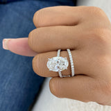 Lunavie Diamond Set 2 Rings 5.9 ct TCW