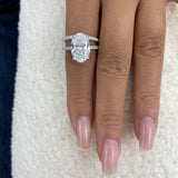 Lunavie Diamond Set 2 Rings 5.9 ct TCW