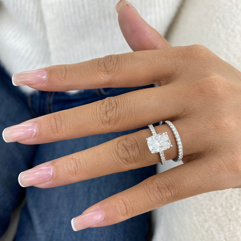 Meliora Diamond Set 2 Rings 3.9 ct TCW