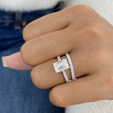 Ophelya Diamond Set 2 Rings 3.4 ct TCW