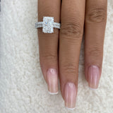 Quivara Diamond Set 2 Rings 4 ct TCW