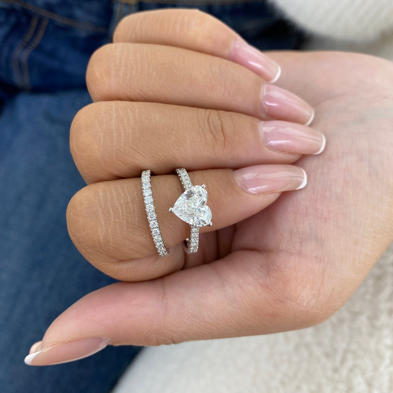 Cyrentha Diamond Set 2 Rings 2.8 ct TCW