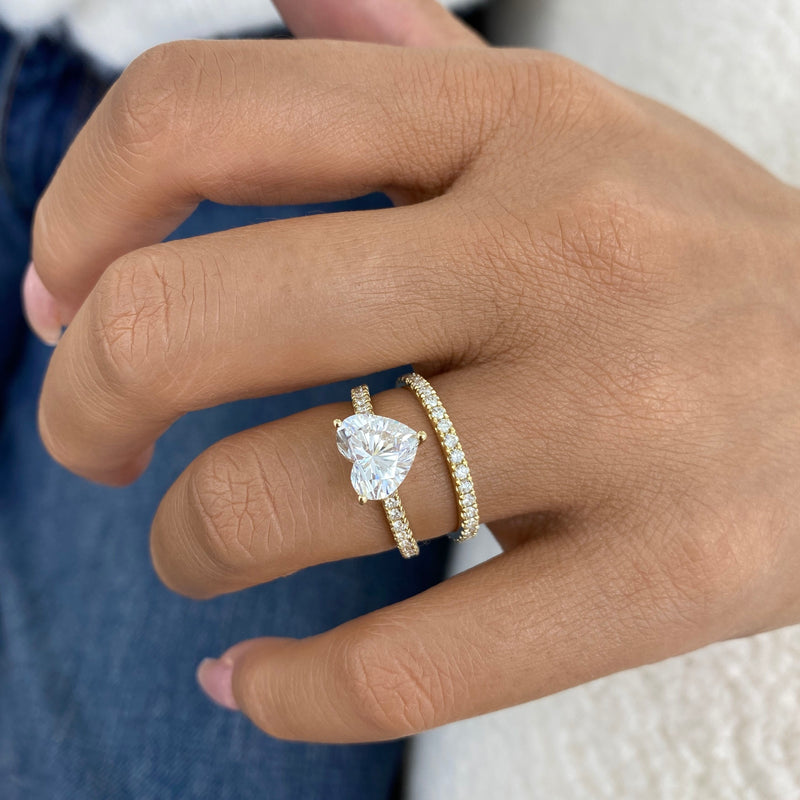 Nolisse Diamond Set 2 Rings 2.8 ct TCW