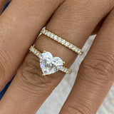 Nolisse Diamond Set 2 Rings 2.8 ct TCW