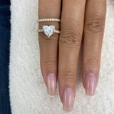 Nolisse Diamond Set 2 Rings 2.8 ct TCW