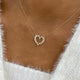 Diamond Pendant Necklace 0.9 ct Yellow Gold