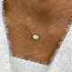 Diamond Pendant Necklace 5 ct Yellow Gold