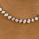 Diamond Tennis Necklace 11.7 ct White Gold