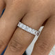 Diamond Eternity Ring 3.3 ct White Gold