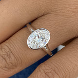 Silvara Diamond Engagement Ring 2 ct TCW
