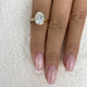 Xynelle Ring 2 ct TCW , Solid Gold 14k