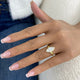 Nexoria Ring 2 ct TCW , Solid Gold 14k