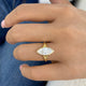 Nexoria Ring 2 ct TCW , Solid Gold 14k