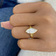 Nexoria Ring 2 ct TCW , Solid Gold 14k