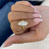 Nexoria Ring 2 ct TCW , Solid Gold 14k
