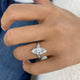Marqessa Ring 2 ct TCW , Solid Gold 14k