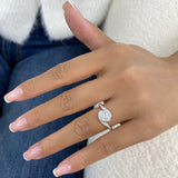 Bezel Ring Ring 0.7ct TCW, 14K Gold