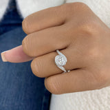 Bezel Ring Ring 0.7ct TCW, 14K Gold