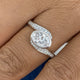 Sanera Diamond Engagement Ring 0.7 ct TCW
