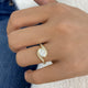 Bezel Ring Ring 0.7ct TCW, 14K Gold