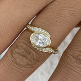 Belovia Diamond Engagement Ring 0.7 ct TCW