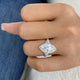 Diamora Diamond Engagement Ring 3.7 ct TCW