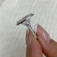 Devina Ring 4.7 ct TCW , Solid Gold 14k