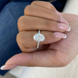 Serapha Ring 2.8 ct TCW , Solid Gold 14k
