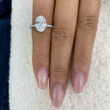 Serapha Ring 2.8 ct TCW , Solid Gold 14k