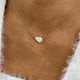 Diamond Pendant Necklace 5 ct Yellow Gold