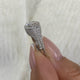 Elystra Ring 2.8 ct TCW , Solid Gold 14k
